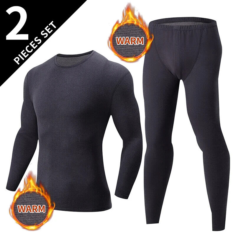 HABO Thermo Unterwäsche Ski Unterwäsche 2-Teilig Herren Herbst/Winter Bequem