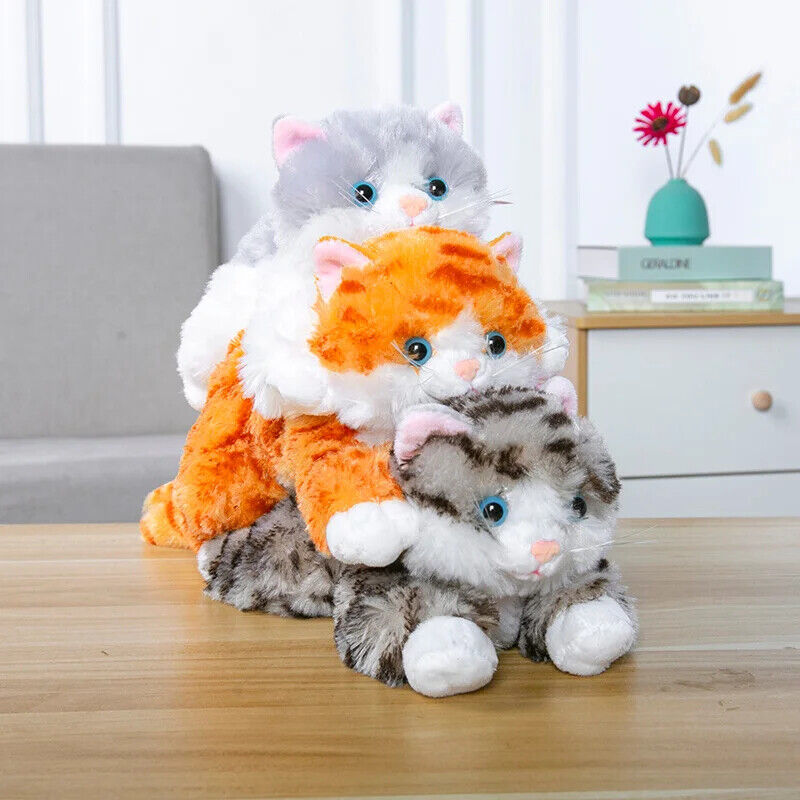 Katzen-Plüschtiere mit Sound! Plüsch Spielzeug Katze Puppe Geschenke für Kinder