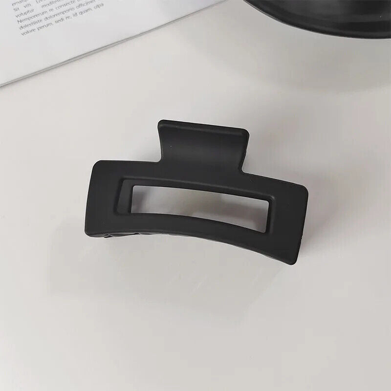 HABO Haar Klammer Elegant Schwarz Damen Business Haare Ästhetisch Kunststoff