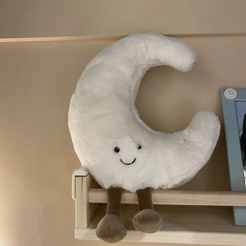 HABO 30Cm Mond Sonne Himmel Plüsch Niedlich Kuscheltier Geschenk Kinder Stofftie
