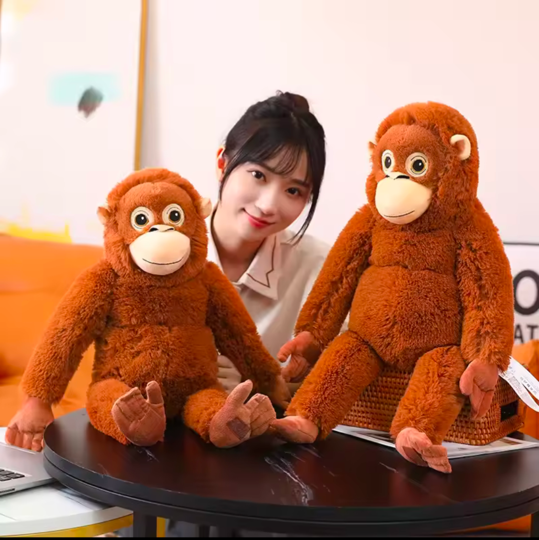 Affe Gorilla Kuscheltier Plüschtier Spielzheug weich Kinder 66 cm