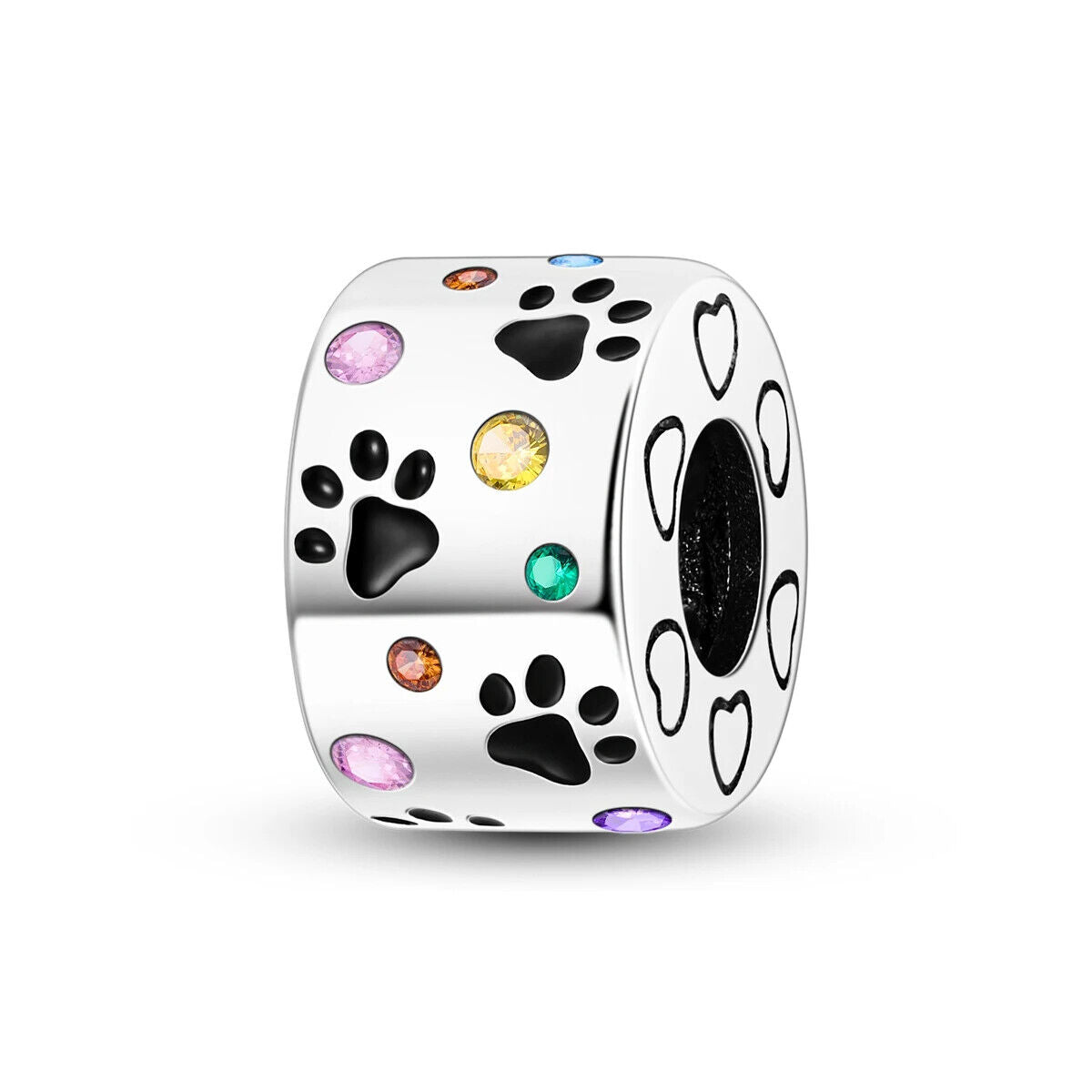 HABO TiereSerie Charms Silber – Hund, Katze Perlen für Pandora Armband Anhänger