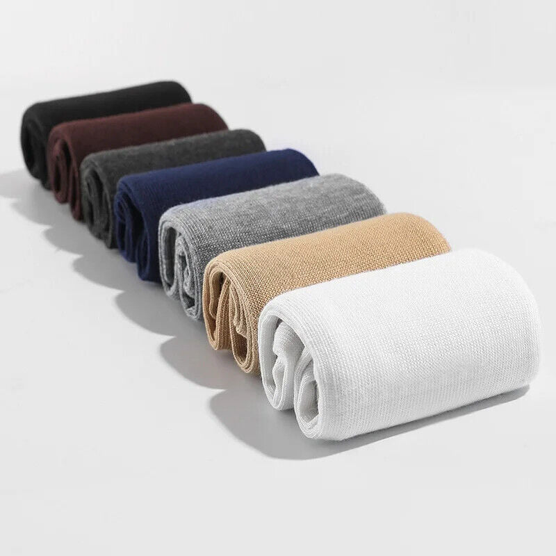 HABO Zehensocken Baumwoll Crew-Socken für Sport, Laufen, Einfarbig