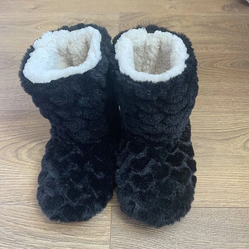 HABO Dicke Thermo Socken gefütterte Schuhe Socken sehr warm und kuschelig Winter