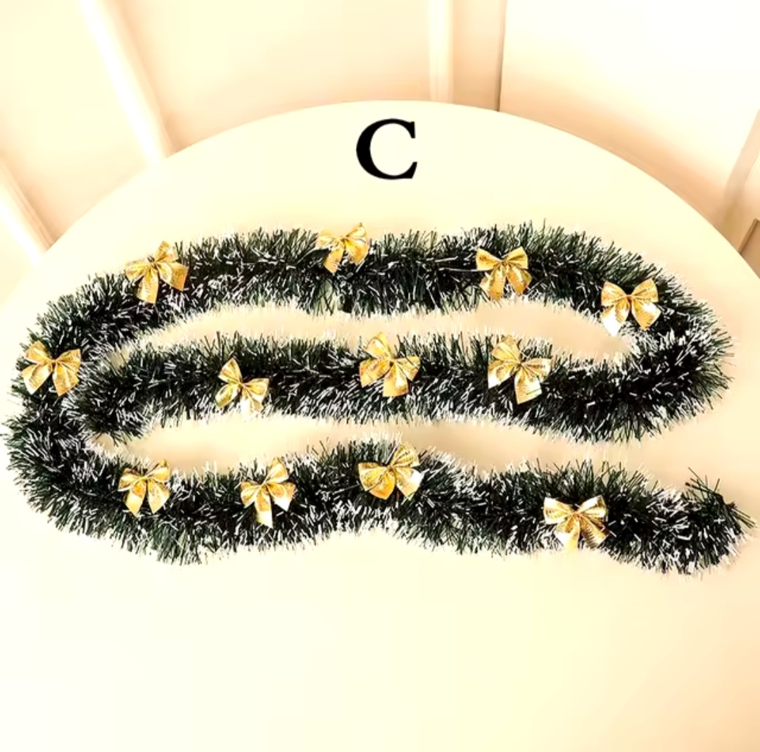 Weihnachten Girlande Schmuck 2 meter Dekoration Christbaum