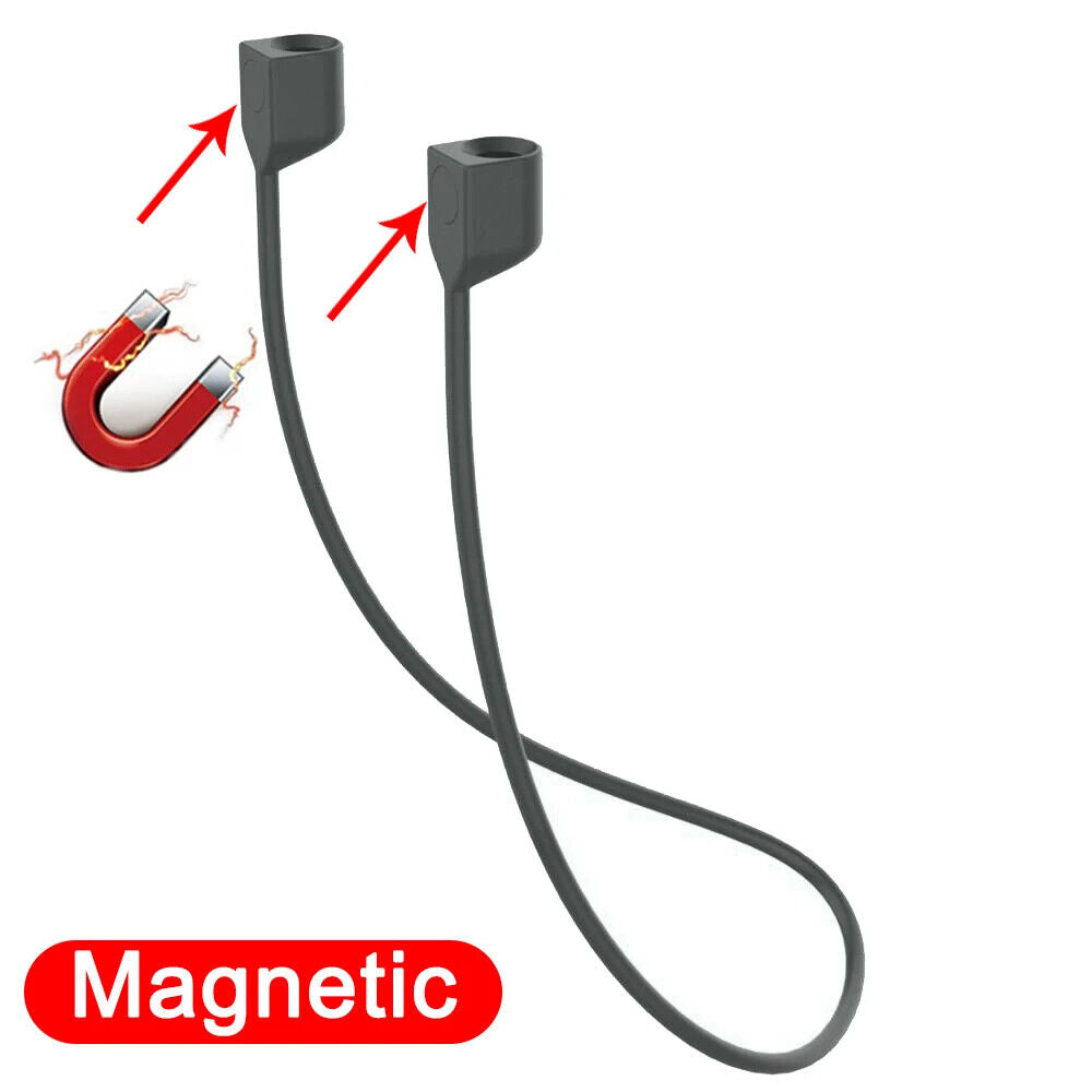 HABO Silikon Anti-Verlust Magnetseil für AirPods – Ohrhörer Strap für AirPods