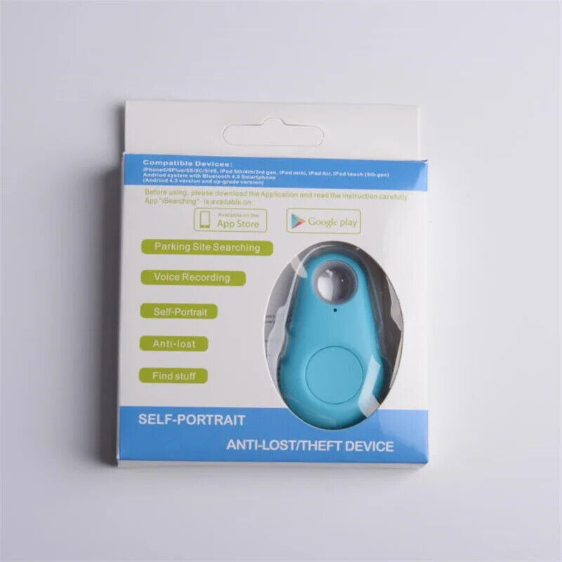 GPS Tracker für Haustiere Mini Bluetooth Anhänger Locator für Auto Kind Haustier