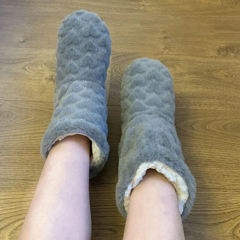 HABO Dicke Thermo Socken gefütterte Schuhe Socken sehr warm und kuschelig Winter