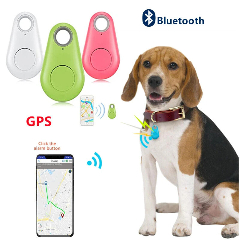 GPS Tracker für Haustiere Mini Bluetooth Anhänger Locator für Auto Kind Haustier