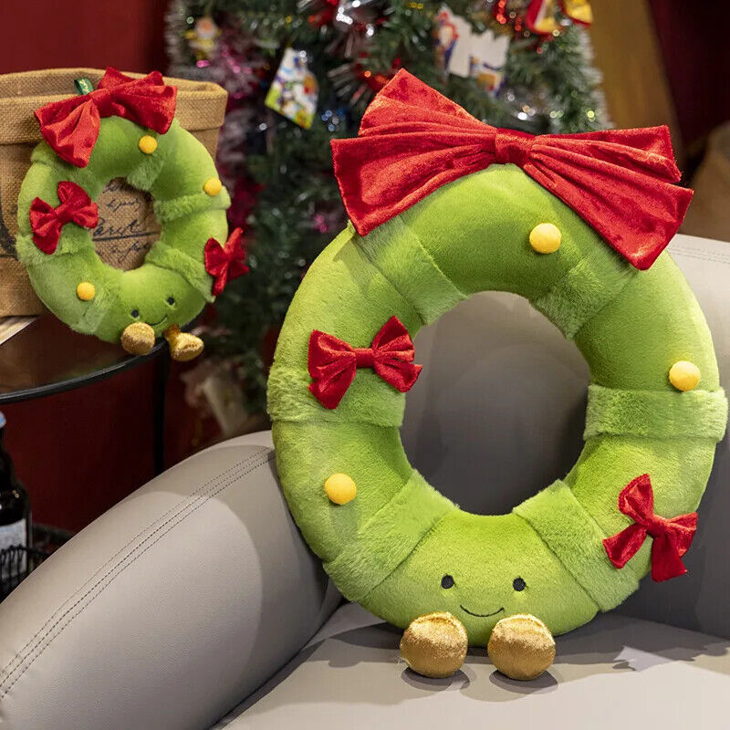 Santa Claus Schneemann Kranz Weihnachts Baum Plüschtiere Weihnachts Dekor Kissen