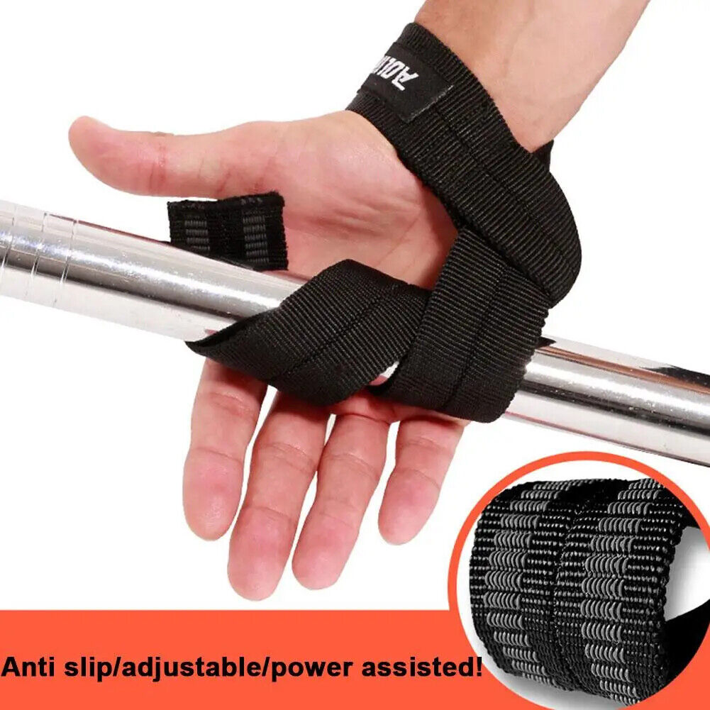 Zughilfen Krafttraining Fitnessstudio Gym Starker Halt Strap Hangelenk Training
