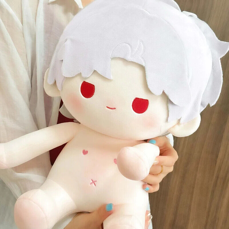 Kawaii Liebe & Deep Space – Weiße Haar Qin Che Idol Baumwollpuppe