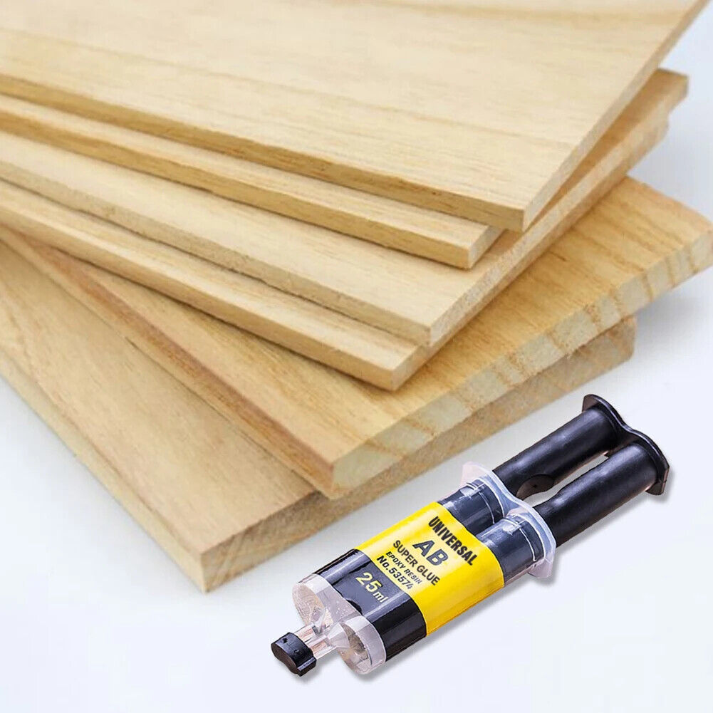 HABO Epoxidharz-Kleber – Wasserdicht, Schnell Stark für Holz, Kunststoff, Metall