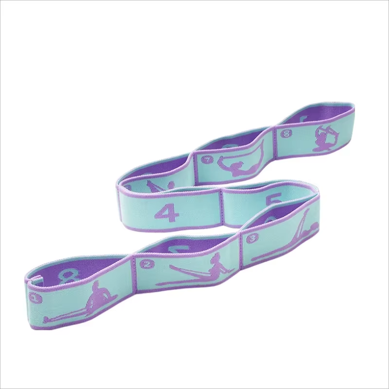 HABO Band Yoga Stretching Gürtel Elastische Bänder für Pilates Trainings