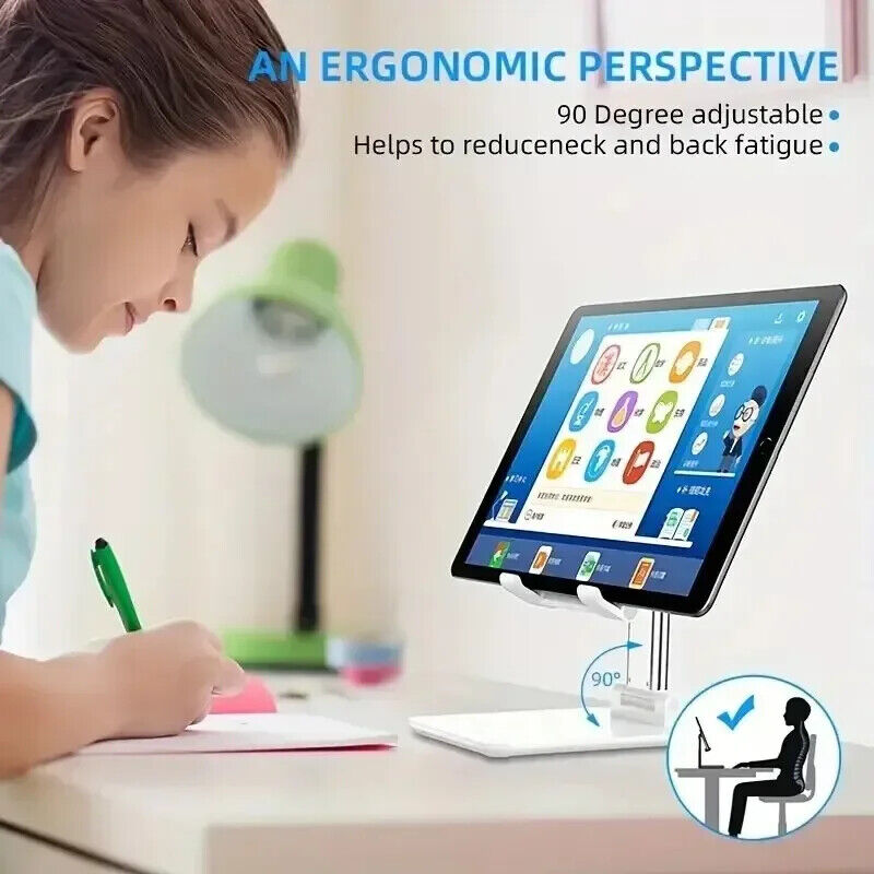 HABO Faltbarer Handy Halter Flexibler Tablet Ständer Verstellbar für alle Geräte