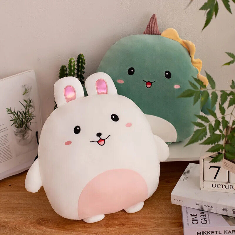 40 Cm Kuschelltier Plüschtier Pinguin Schwein Kaninchen Panda Krabbe Kawaii Kind