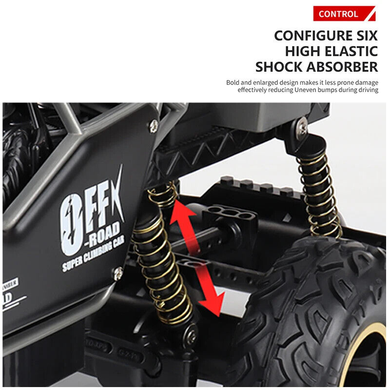 HABO Ferngesteuertes Rc-Auto Mit Beleuchtung Spielzeug Auto offroad Für Kinder