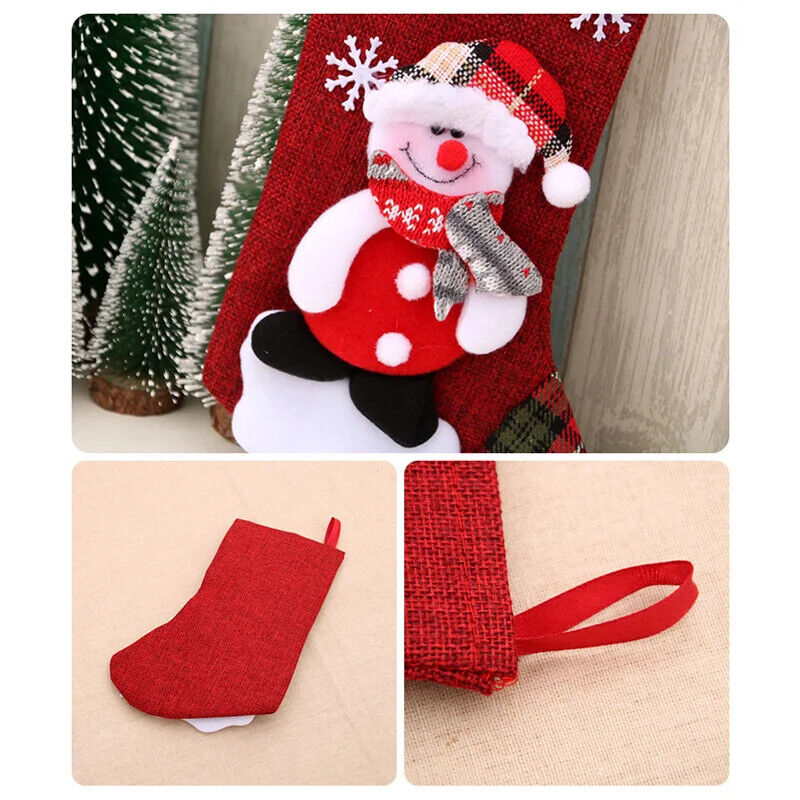HABO Weihnachts Strümpfe Socken Santa Schneemann Weihnachten Christbaum Dekor
