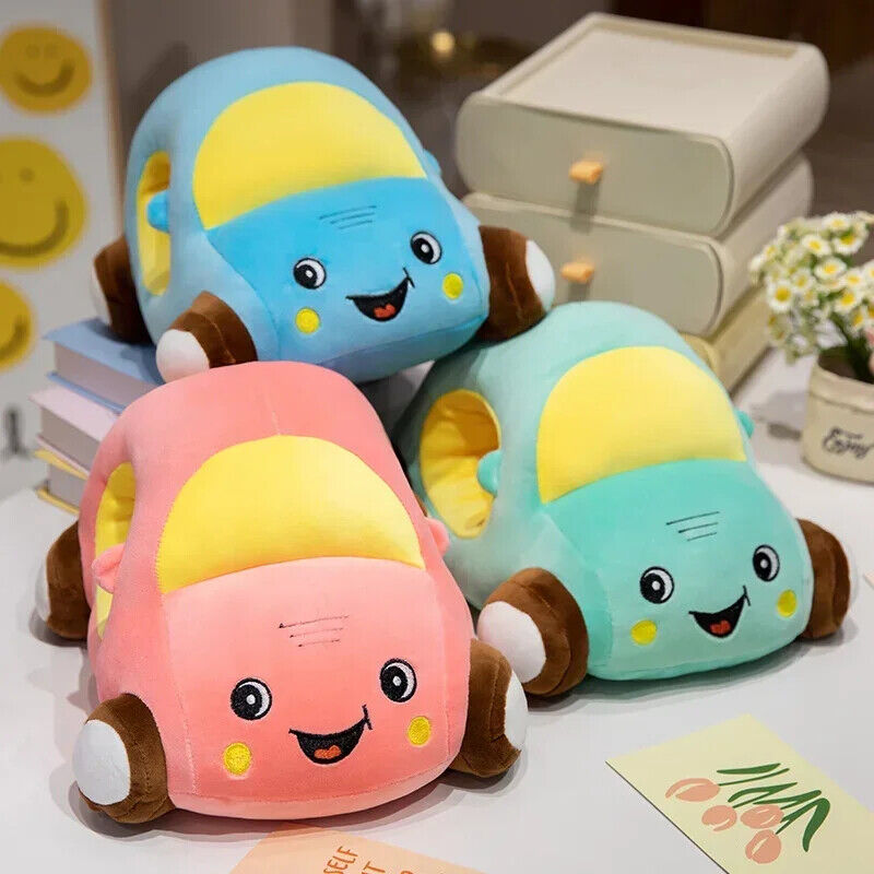 HABO Auto Plüschtier KInder Schlaf Kissen Mit Loch Cartoon Jungen Spielzeug Bunt