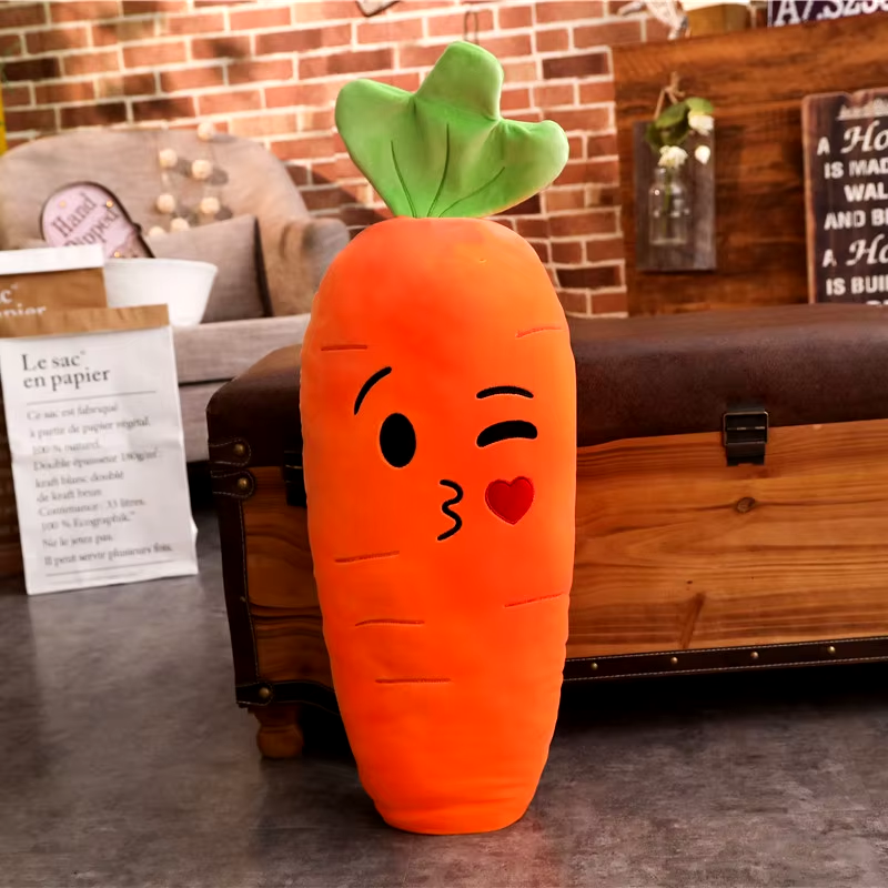 45-110Cm Karotte Plüsch Riesig Kuscheltier Orange Geschenk Hase Plüschtier Kind