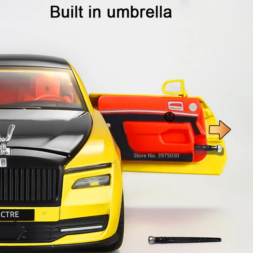 Rolls Royce Limousine Modell Auto Maßstab 1:24 detailgetreu aus Metall Sammler