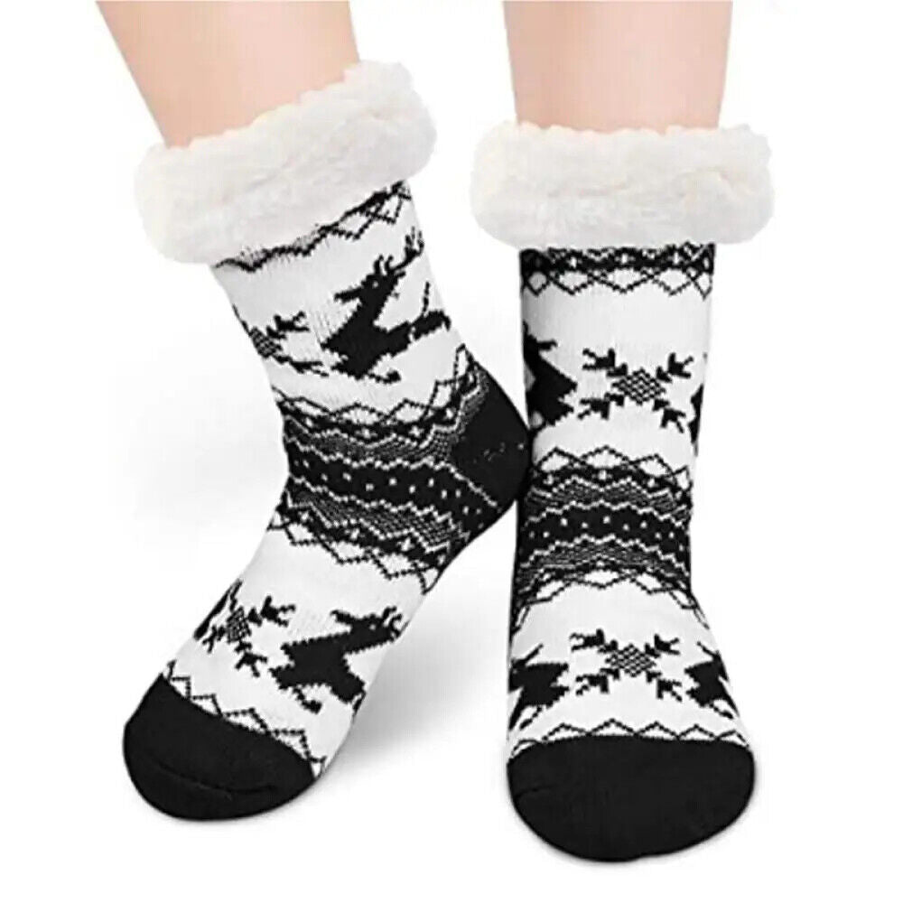 HABO Dicke Wollsocken Weihnachts Socken Geschenk warm Winter Weihnachten Socken
