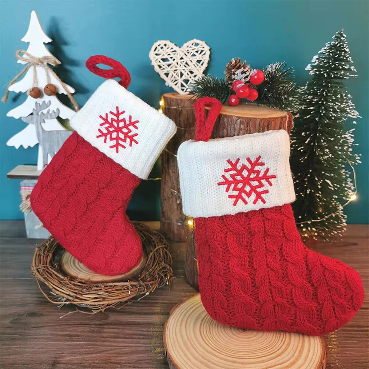 HABO Weihnachtsstiefel Schuh Weihnachten Dekoration Tradition Weihnachts Socken