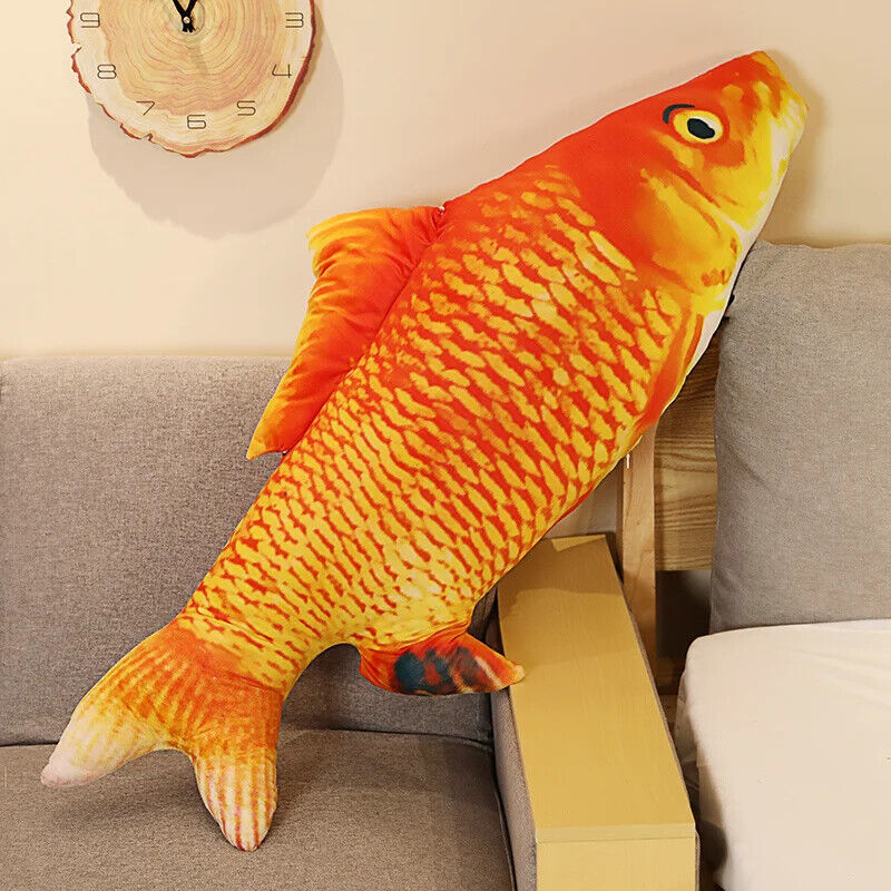 HABO Fisch Kuscheltier Goldfisch Nemo Angler Geschenk Plüschtier Riesig Stofftie