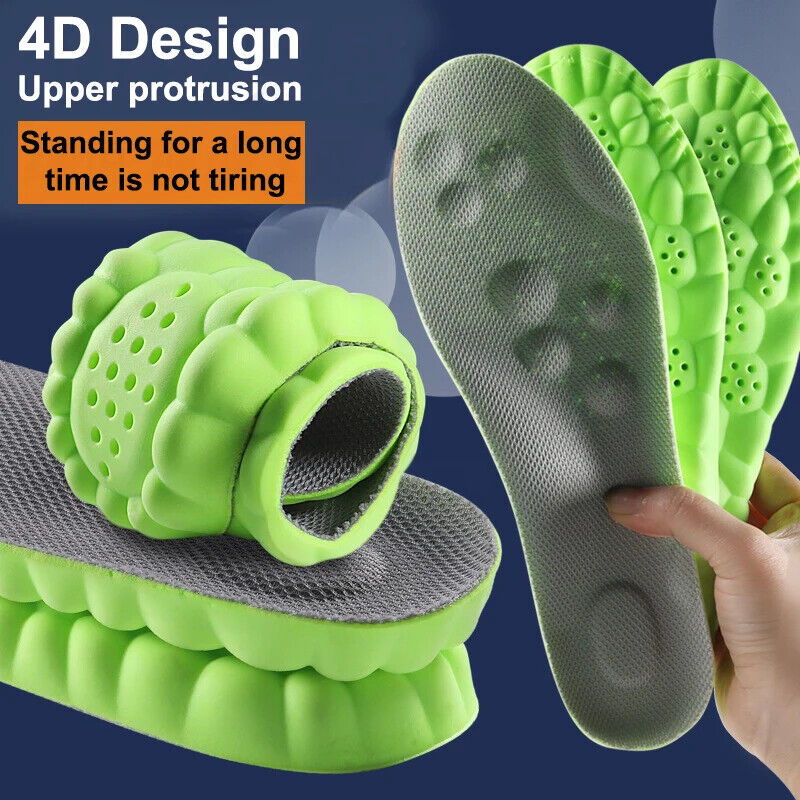 HABO Einlegesohlen Weich Schuhe Atmungsaktiv Bequem Laufen Sport Sneaker Ortho
