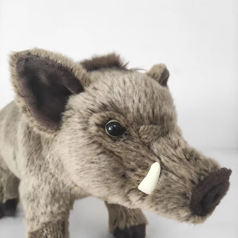 HABO Wildschwein Warzenschwein Afrika Schwein Kuscheltier Plüschtier Geschenk