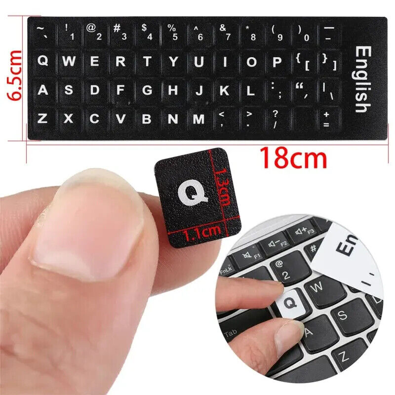 HABO ENG Spanisch Italienish Koreanisch Tastaturaufkleber Sprachaufkleber Laptop