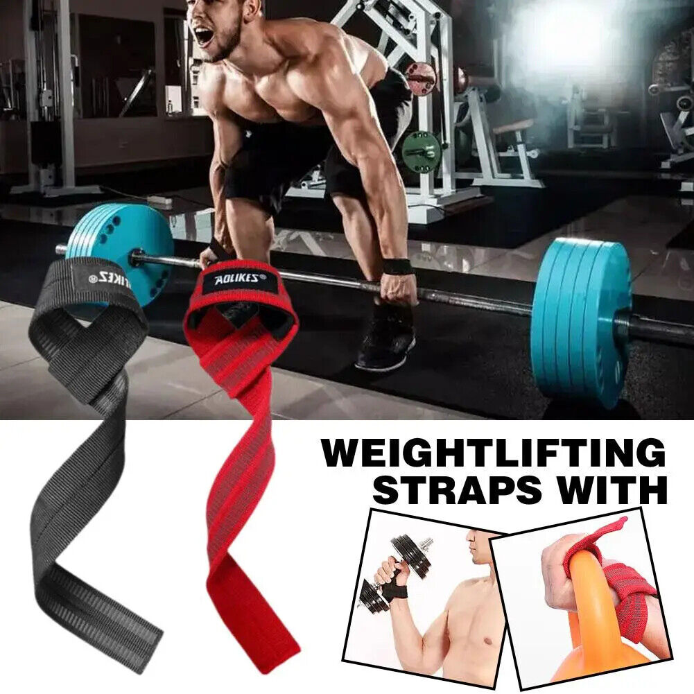Zughilfen Krafttraining Fitnessstudio Gym Starker Halt Strap Hangelenk Training