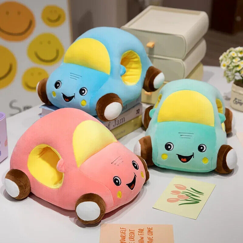 HABO Auto Plüschtier KInder Schlaf Kissen Mit Loch Cartoon Jungen Spielzeug Bunt