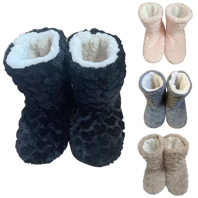 HABO Dicke Thermo Socken gefütterte Schuhe Socken sehr warm und kuschelig Winter
