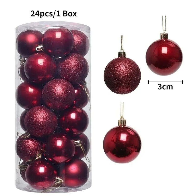 Weihnachtskugeln Christbaumkugeln Weihnachten Weihnachtsbaum Bunte Dekoration