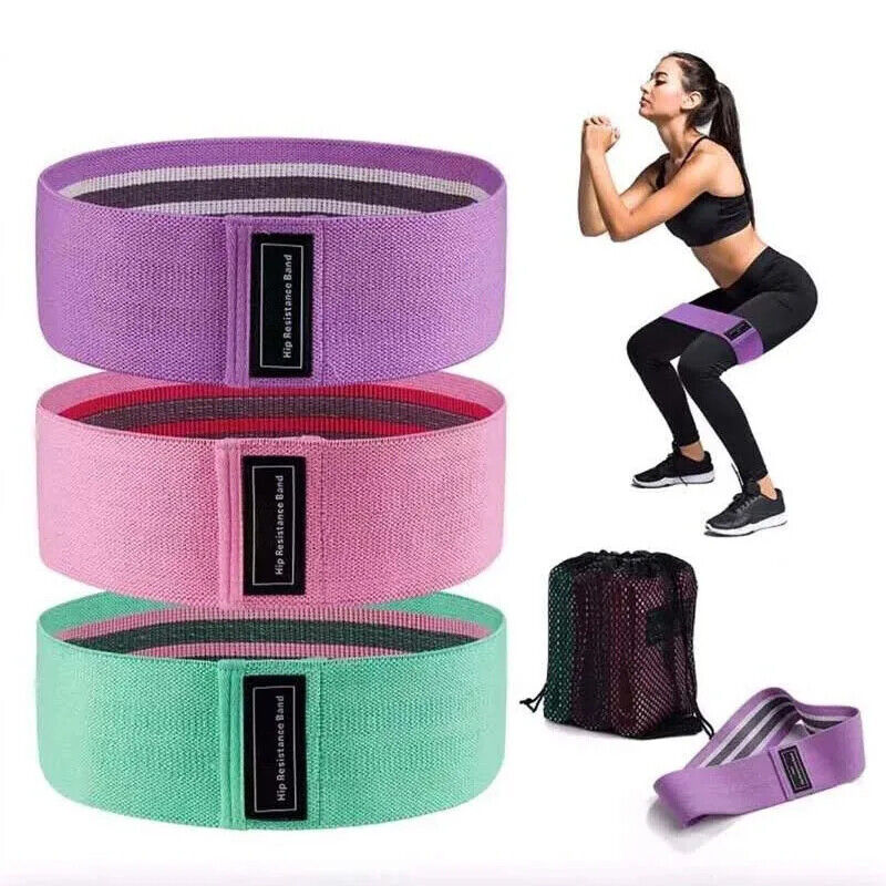 HABO Fitness Stretch Widerstandsbänder AntiRutsch Elastische Bands für Yoga