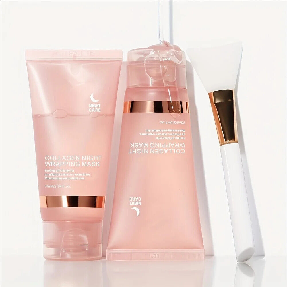 Korean Skincare Kollagen - Maske Nachtkollagen Verjüngung Feuchtigkeitsspendend