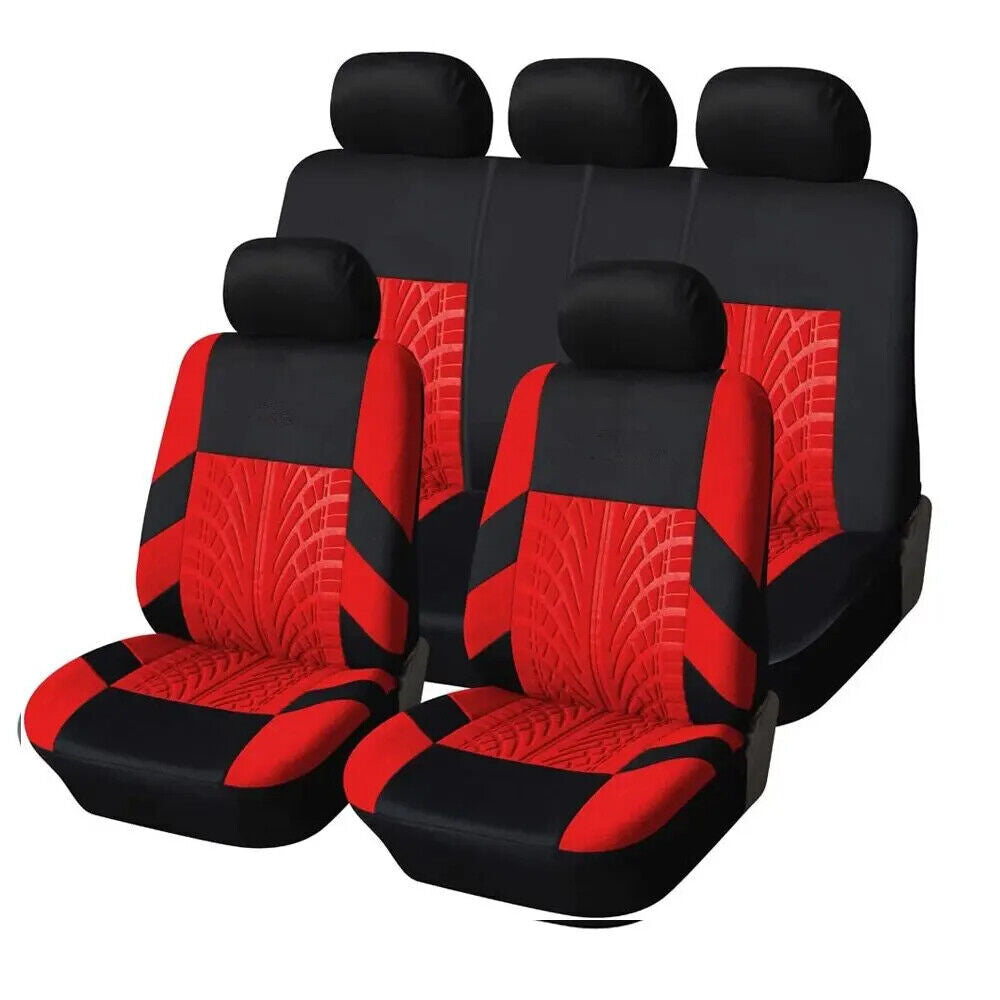 HABO Autositzbezüge Komplettes Set für SUV, Limousine & Van – Universal-Stoff