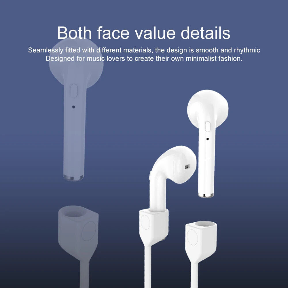 HABO Silikon Anti-Verlust Magnetseil für AirPods – Ohrhörer Strap für AirPods