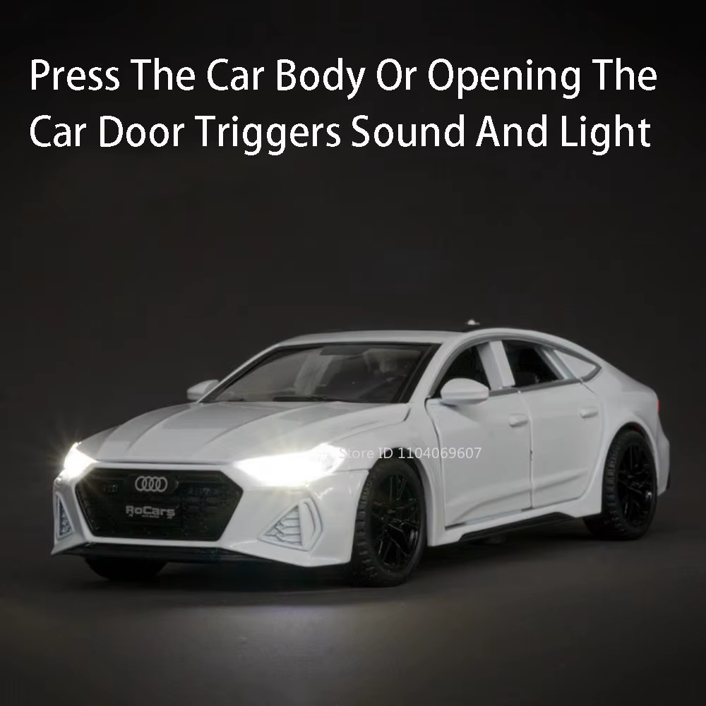 HABO Audi RS7 Modellauto Spielzeug Sammler Maßstab 1:32 detailgetreu