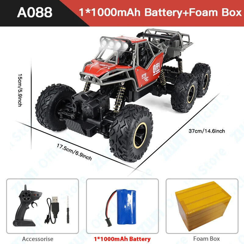 HABO Ferngesteuertes Rc-Auto Mit Beleuchtung Spielzeug Auto offroad Für Kinder