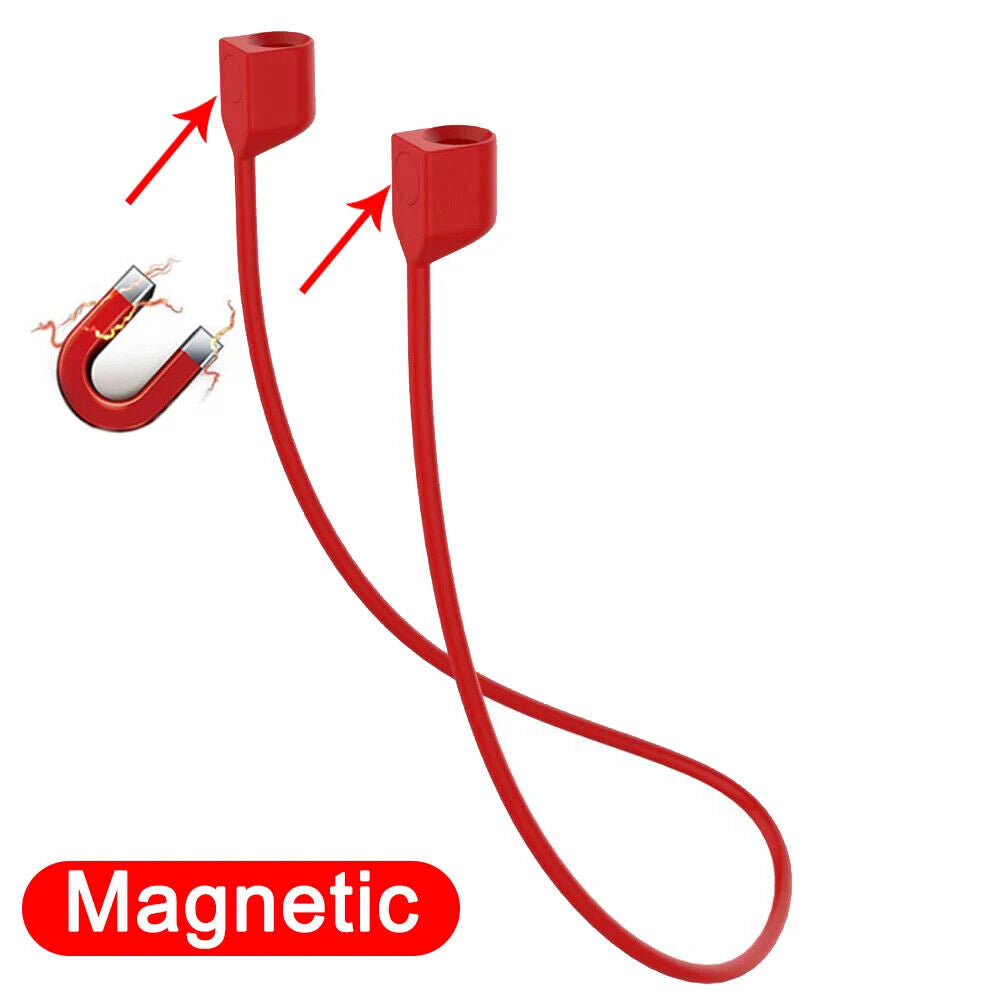 HABO Silikon Anti-Verlust Magnetseil für AirPods – Ohrhörer Strap für AirPods