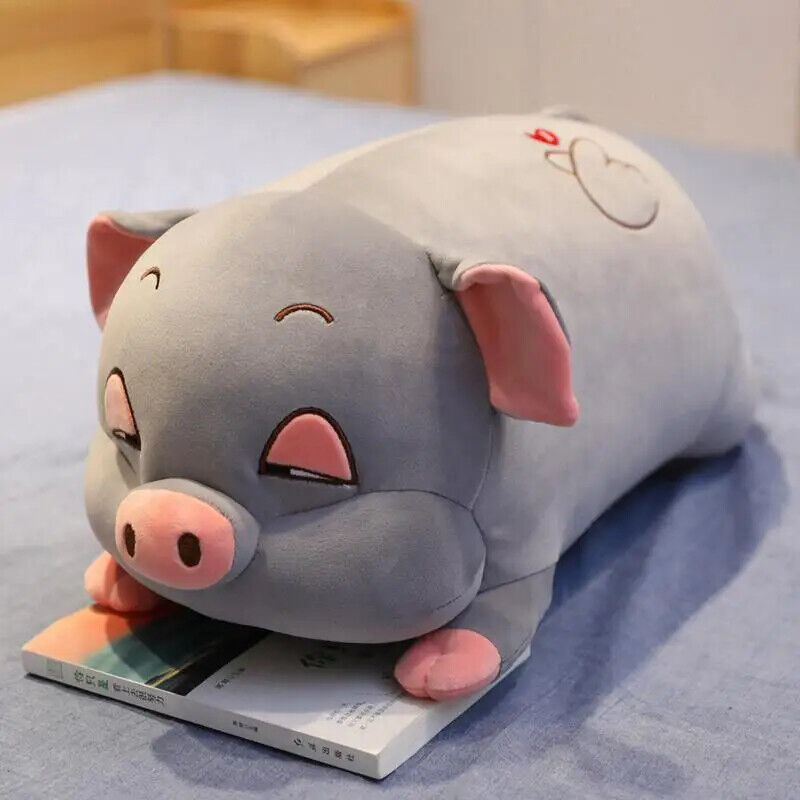 Schwein Maus Hamster Plüschtier Kuscheltier weich 40-70CM Stofftier Geschenk