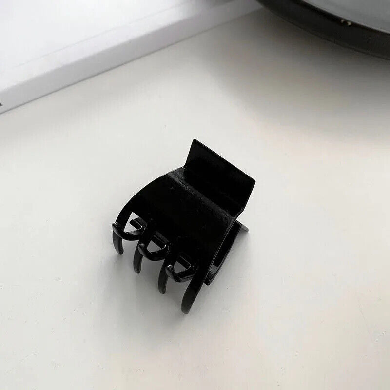 HABO Haar Klammer Elegant Schwarz Damen Business Haare Ästhetisch Kunststoff