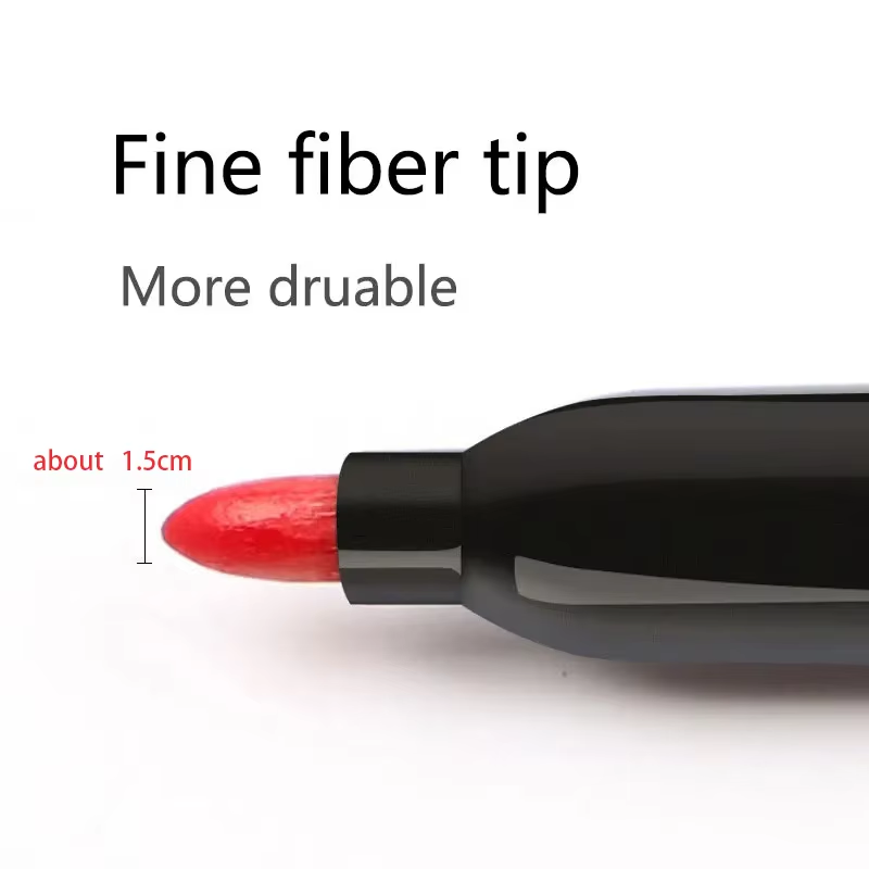 HABO 6-teiliger Permanentmarker Set für Zeichnungen Wasserdichte Tinte