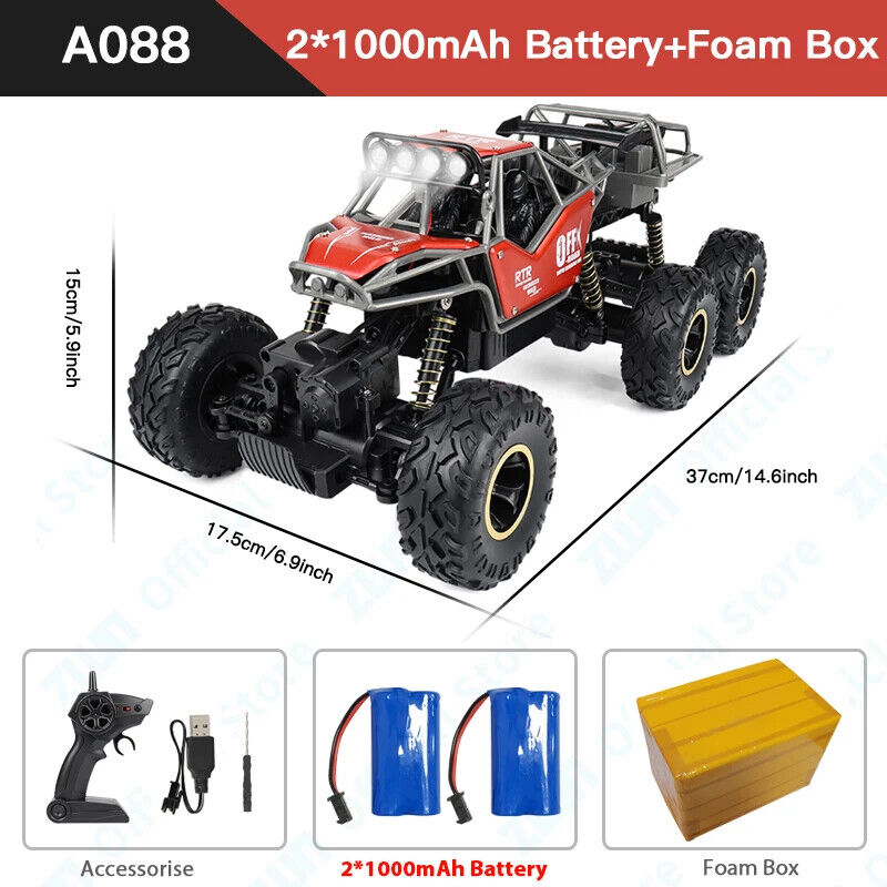 HABO Ferngesteuertes Rc-Auto Mit Beleuchtung Spielzeug Auto offroad Für Kinder