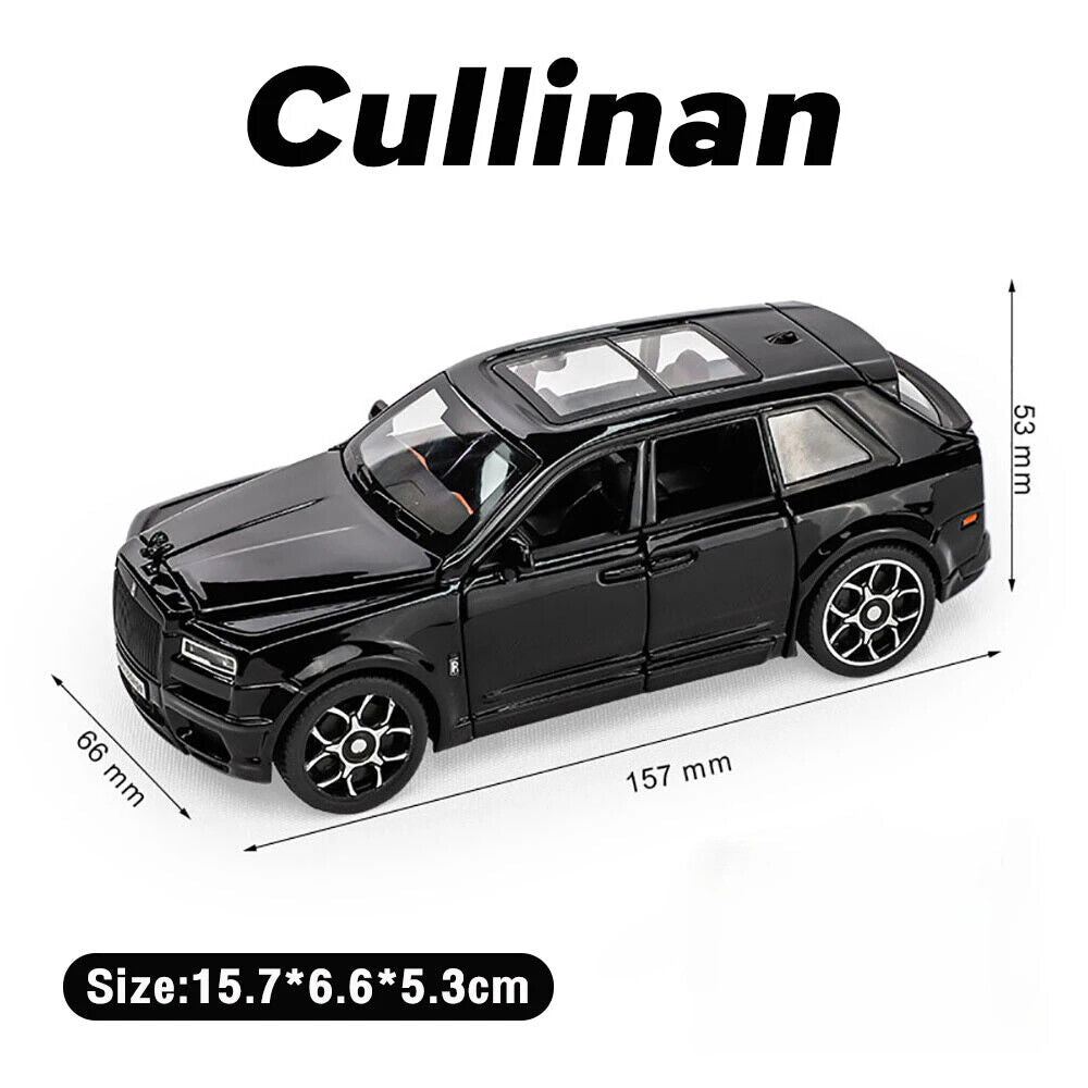 1:32 Rolls Royce SUV Cullinan Alliuminium Auto detailgetreu mit Licht und Sound
