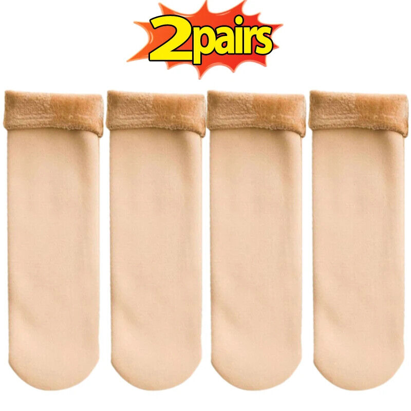 Dicke Wintersocken mit Wolle gefütterrt weich kuschelig Weihnachten Thermosocken