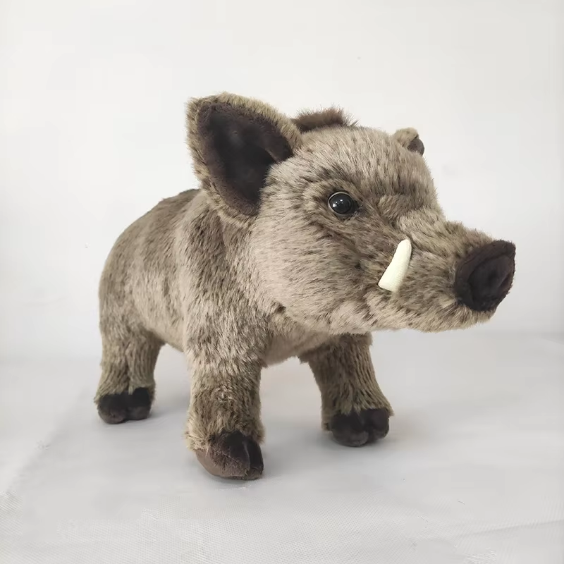 HABO Wildschwein Warzenschwein Afrika Schwein Kuscheltier Plüschtier Geschenk