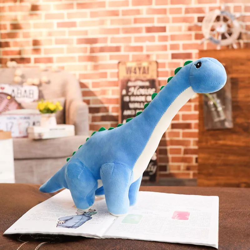 50/80Cm Kuschel Igen Dinosaurier Tany Stropheus Stofftier Plüsch Dino Blau/Grün/